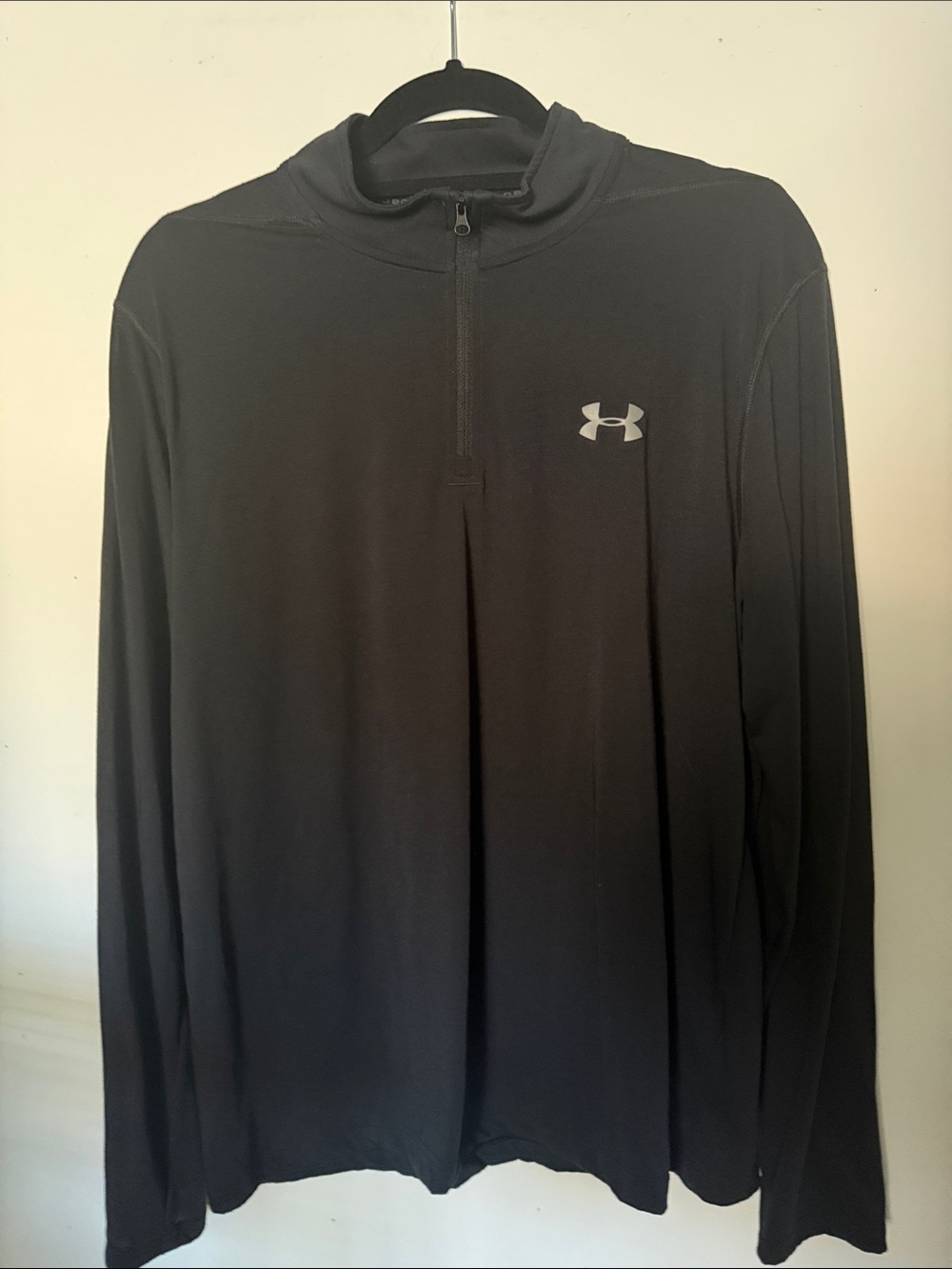Under Armour Men’s Black Half-Zip Training Pullover
